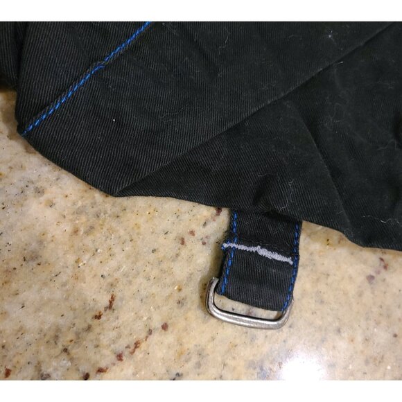 Illig Y2K Rave Cargo Breakaway Pocket Black Blue - Picture 3 of 9